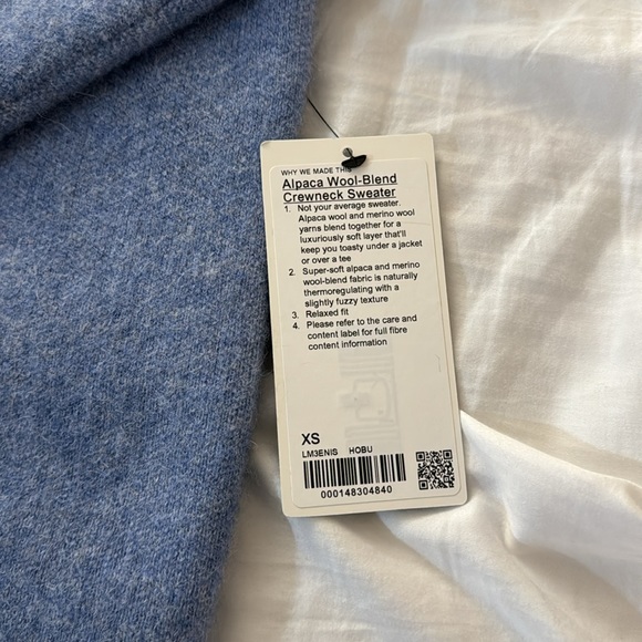 Lululemon - Alpaca Wool-Blend Crewneck Sweater XS - Picture 3 of 5